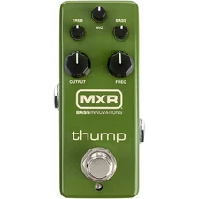 MXR M281 Thump Bass Preamp Pedal Green 197881390075 OB