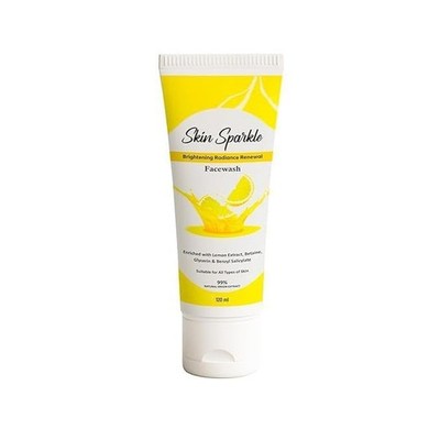 SKIN SPARKLE Lemon Facewash Naturally Glowing skin 120 ml free shipping