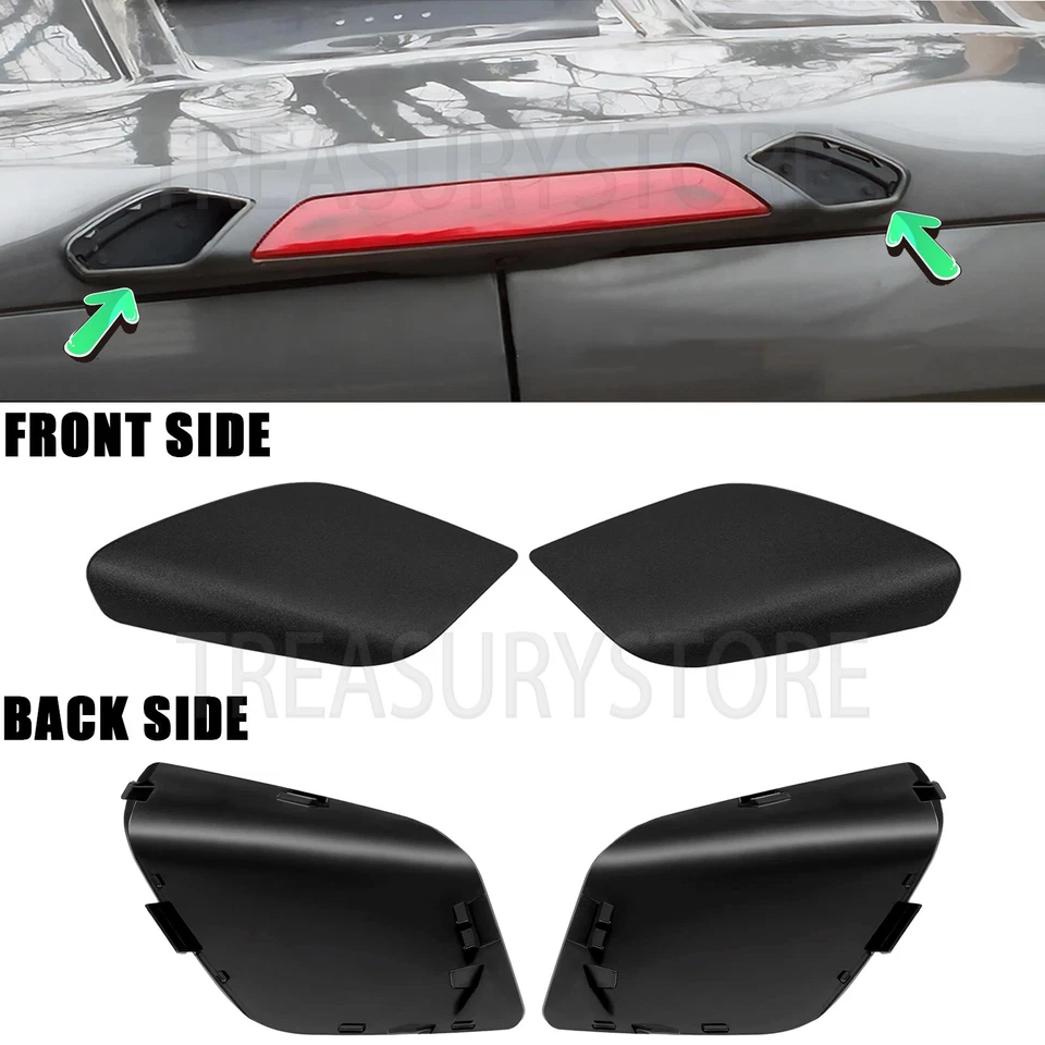 Pares de cubiertas de luz de freno superior trasera izquierda y derecha para Ford Transit 2018-2020 Foto 2 de 4