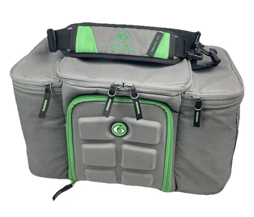 6 Six Pack Fitness Bag Travel Fit Innovator Meal Prep Gym Compartment Duffel