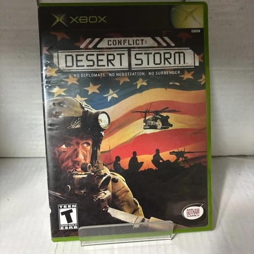Conflict: Desert Storm (Microsoft Xbox, 2002) TESTED AND WORKING