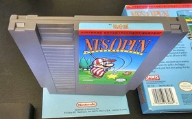 NES Open Tournament Golf Authentic Nintendo NES  Nice condition COMPLETE n box!