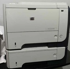 HP LaserJet Enterprise dual tray Laser Printer perfect for notaries