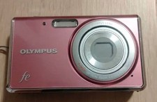 OLYMPUS FE4020 Pink Compact Digital Camera 14MP Optical Zoom Tested