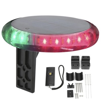 »Outdoor Navigation Lights Solar Powered IP67 6 Modes Multiple Functions With