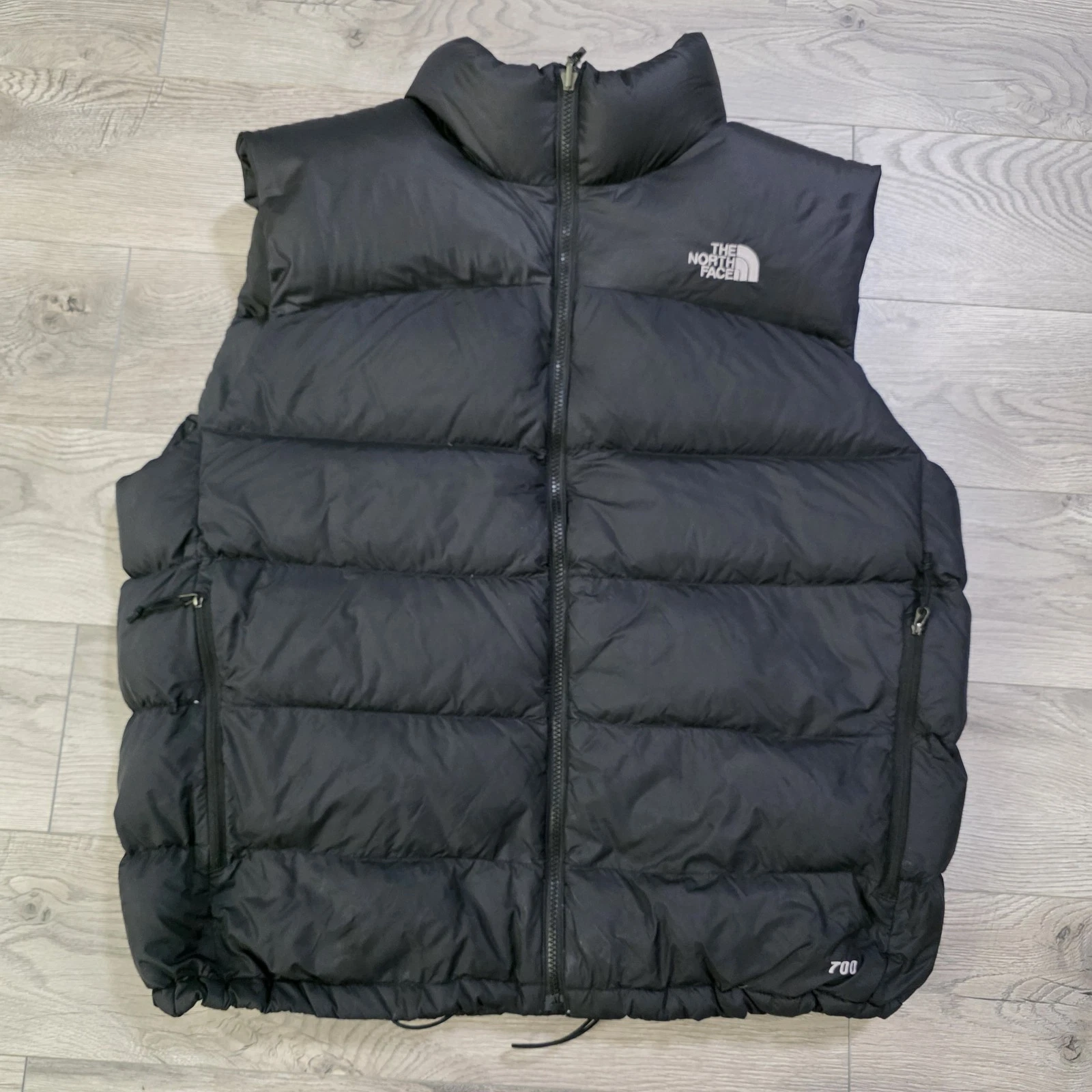 THE NORTH FACE - GOOSE DOWN 700 FILL Men's Size XL Puffer Vest Black SEE PHOTOS
