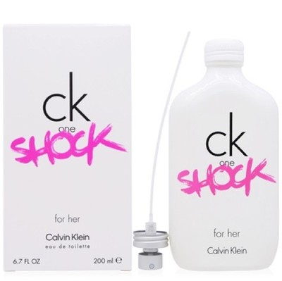 Calvin Klein CK One Shock for Her EDT 6.7 oz 200ml Eau de Toilette Spray Women's