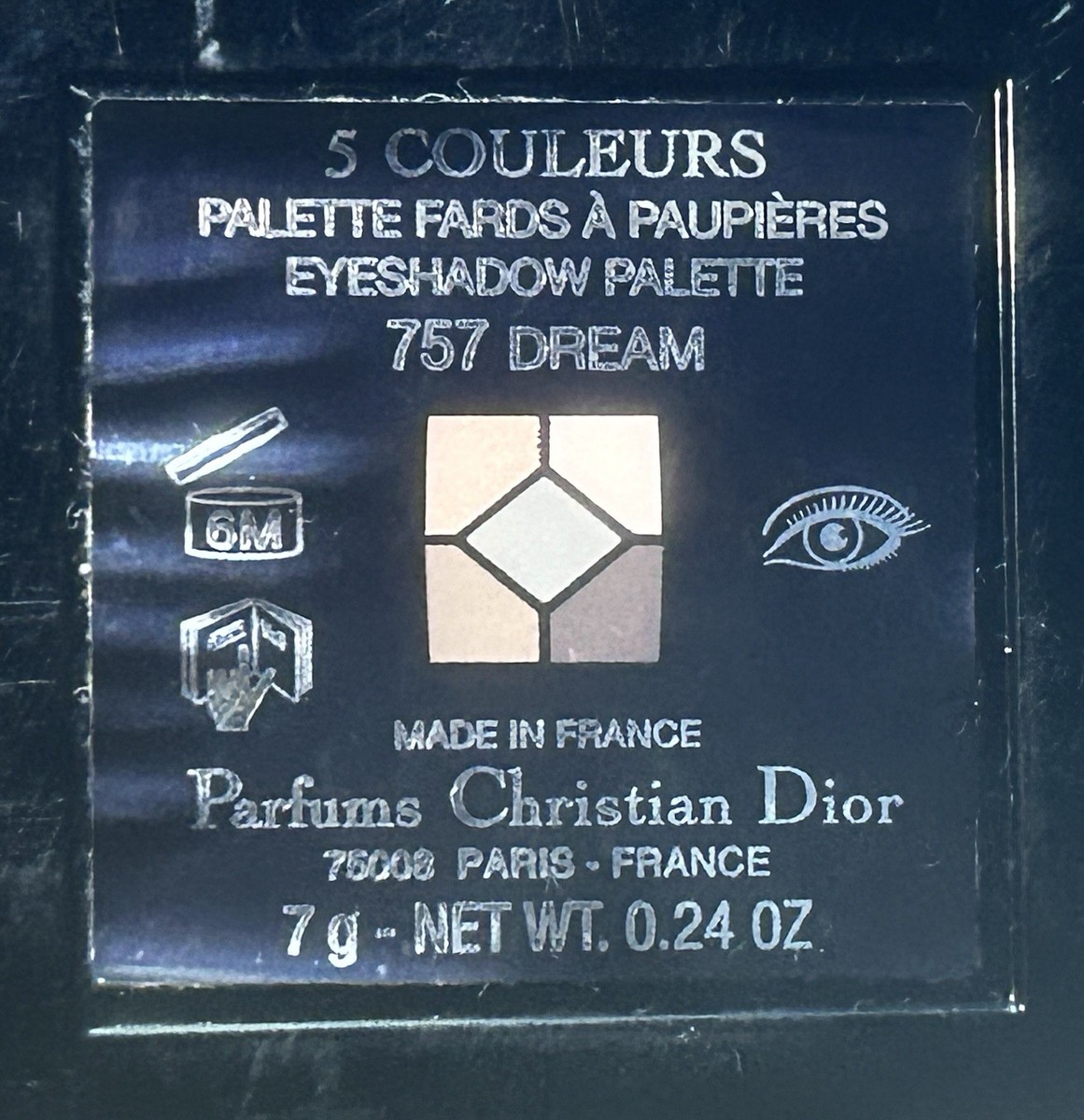 Dior Diorshow 5 Color Eyeshadow Palette 757 Dream IMPERFECT | eBay
