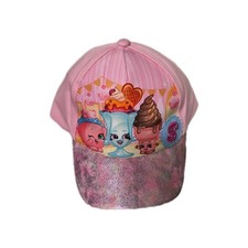 Shopkins Girls' Hat, Baseball Cap, Youth One Size, Adjustable