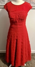 Ted Baker Red Ball Gown Size 10 Ted Size 2 NWT prom wedding awards gala rrp £499