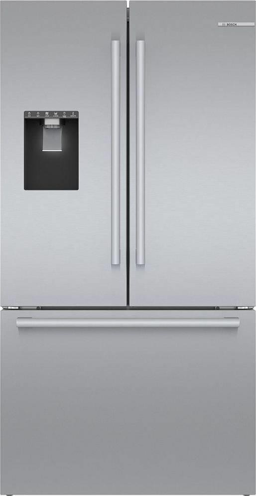 Bosch 36 Inch 26 cu ft French Door Refrigerator Stainless Steel 500 Series B36FD50SNS-image