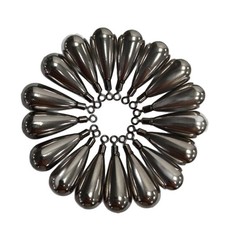  10Pack Tungsten Tear Drop Weight Bass Finess...