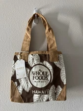 Whole Foods x Tag Aloha Company: Mini Canvas Tote Bag, Hawaii Exclusive