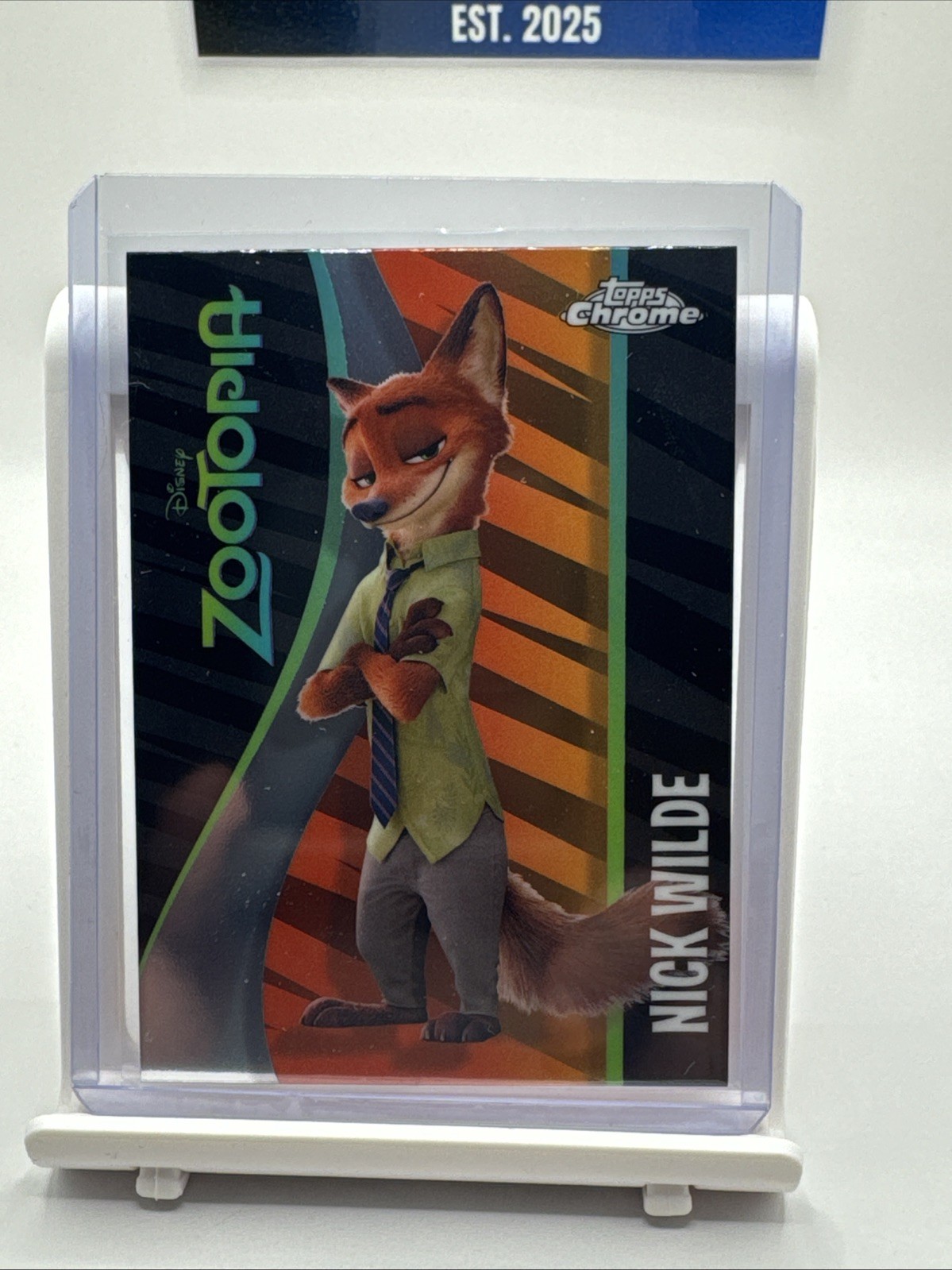 Nick Wilde 2025 Topps Chrome Disney #ZI-5 Zootopia Icons Price