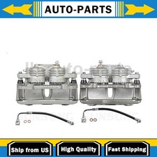 Front Disc Brake Calipers Front Brake Line Fits Chevrolet Camaro 3.8l 5.7l