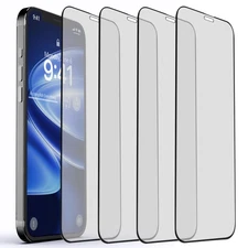 4 Pack Full Cover Clear Screen Protectors For Apple iPhone 11 Pro Max/11 Pro/11