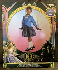 WICKED Elphaba Shiz University Dress Costume Child Size S (4-6x) New in Package