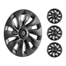 18" Wheel Rim Hubcap for 2017-2023 Model 3 Hubcap with Valve Nozzle Hole