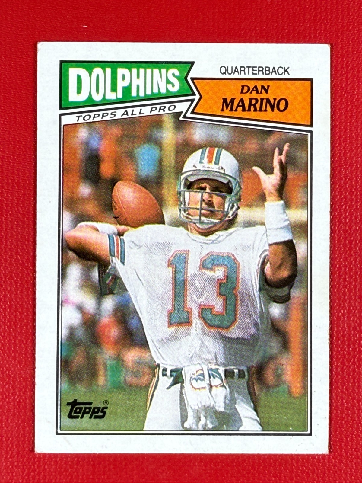 1987 Topps Dan Marino #233 - Topps All Pro