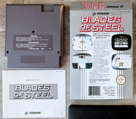 Blades of Steel - Juego Nintendo NES PAL B - EMBALAJE ORIGINAL - CIB Hockey sobre hielo