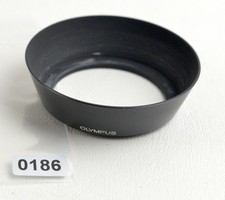 Genuine Olympus OM 28mm f2.8 f3.5 metal lens hood / shade