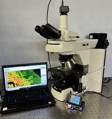Nikon Eclipse 80i  LED Fluorescence Upgraded Microscope CAM + Guarantee