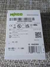 New One WAGO 750-439 8-channel digital input