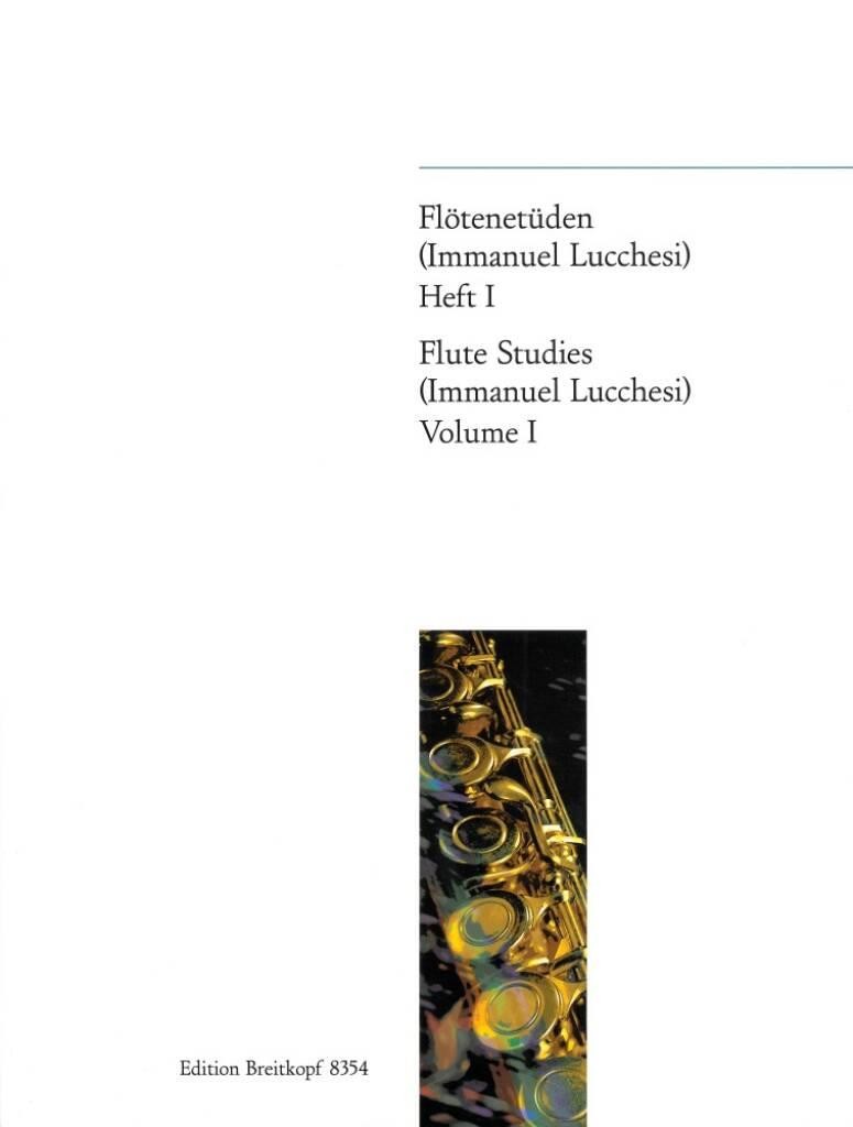 Flötenetüden Book 1 flute Lucchesi Breitkopf & Härtel Paperback - Image 2