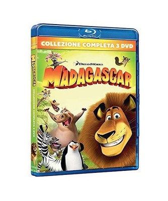 CARTONI ANIMATI - MADAGASCAR COLL.1-3 (BOX 3 BR) (3 BLU-RAY), Cartoni Animati