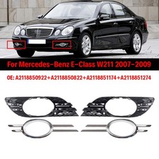 Gitter Nebelscheinwerfer Abdeckung L+R Für Mercedes Benz E-Klasse W211 2007-2009