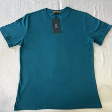 Success Yoga Cotton T-shirt Teal Yoga Top Size Large Made In USA Namaste Zen