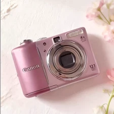 Canon PowerShot A1100 IS Pink 12.1MP 4x Optical Zoom Digital Camera Tested