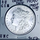 1904 O BU GEM MORGAN SILVER DOLLAR UNC MS+++ U.S. MINT RARE COIN 9152