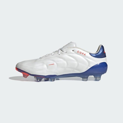 Botines de fútbol Adidas Copa Pure 2 Elite HG/AG IG6401 blanco / azul - Imagen 8 de 10