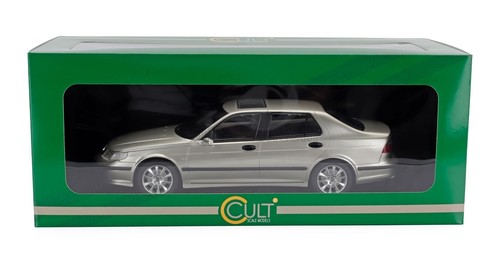 Cult-Scale Models 1/18 SAAB 9-5 Turbo Aero 1998 Silver Met CML198-1 - Picture 6 of 6