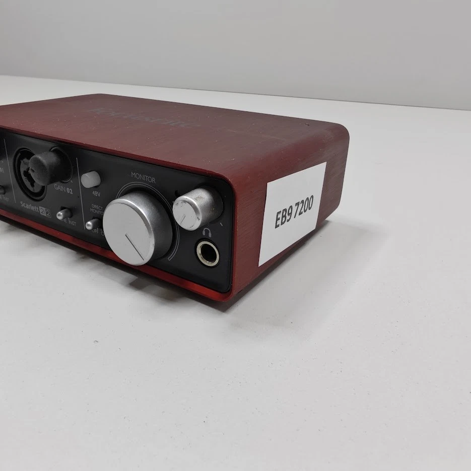 Focusrite Scarlett 2i2 Audio Interface - For Parts/Repair, Untested - Image 4 of 4