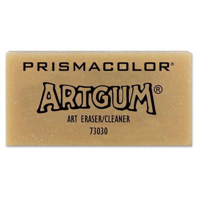 Prismacolor Art Gum Eraser, 2''H x 1''W x 7/8''D, Beige, Pack Of 12
