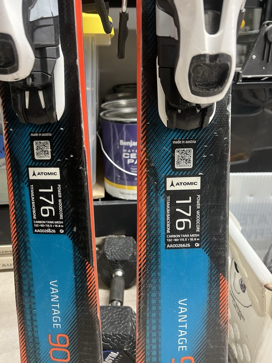 Atomic Vantage 90 CTi Skis 176cm with Bindings | eBay
