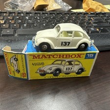 Rare Matchbox 15d Volkswagen 1500 Saloon 137 1968