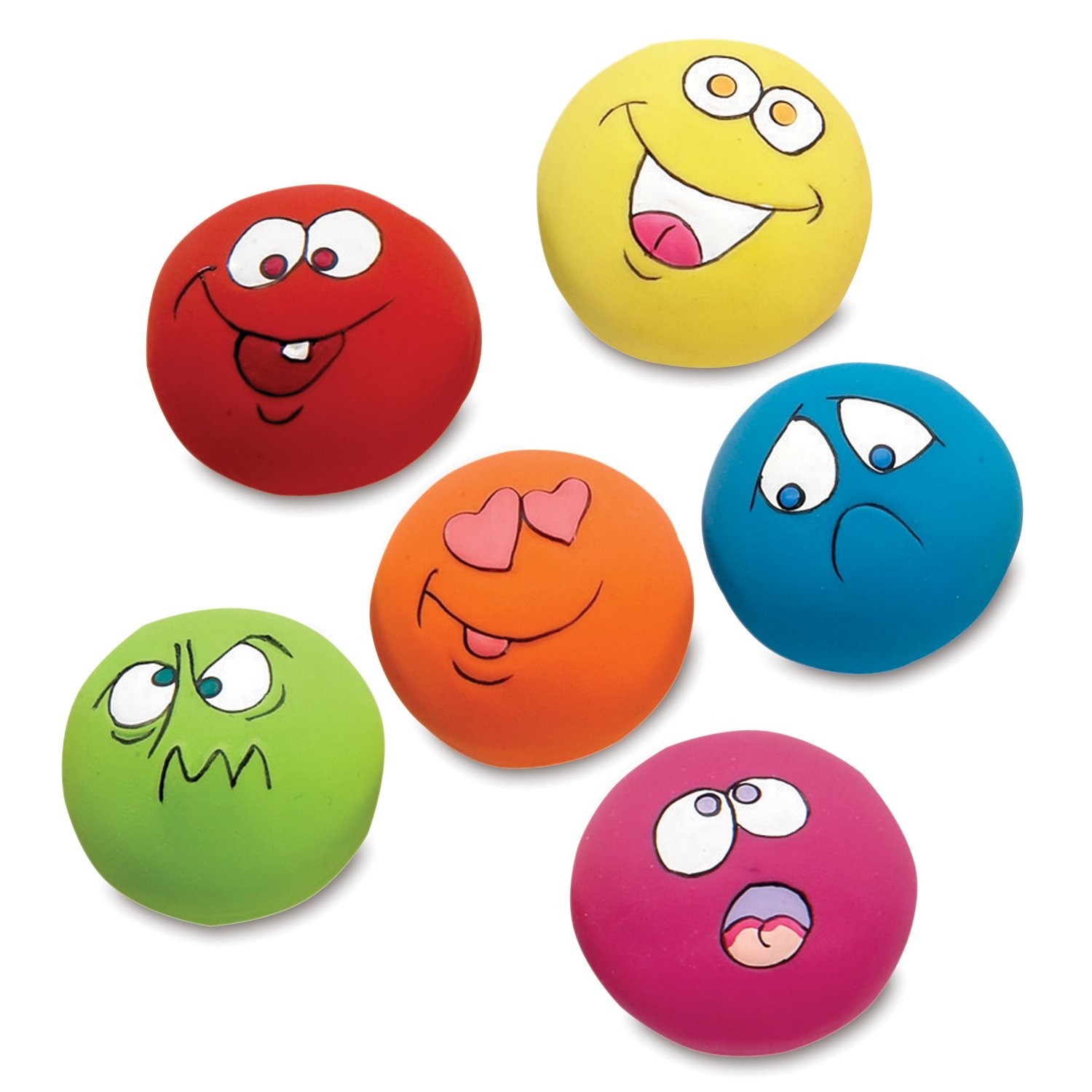 With Squeaker, 6 Pack