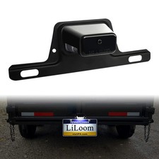 LED License Plate Light Frame Bracket Mount Waterproof 12V DC Truck Trailer RV