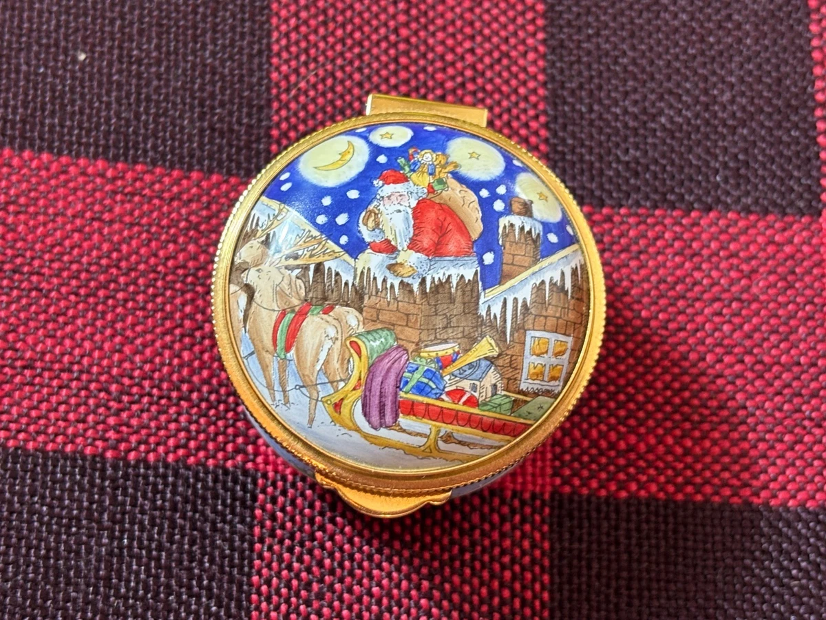 Staffordshire Enamel In Collectible Decorative Trinket Boxes for