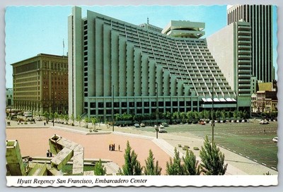 Hyatt Regency San Francisco Embarcadero Center Modern Architecture Postcard