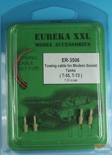 EURER3506 1:35 Eureka XXL Tow Cable - Modern Soviet Tanks T-54 T-55 T-62 