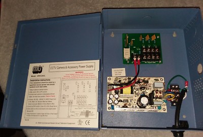 MG Electronics CCTV & ACCESSORY Power Supply HPS124UL 