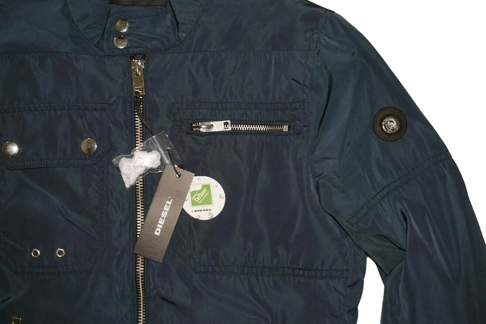 DIESEL J-RIDE JACKET NAVY SIZE S 100% AUTHENTIC - Image 3 of 4
