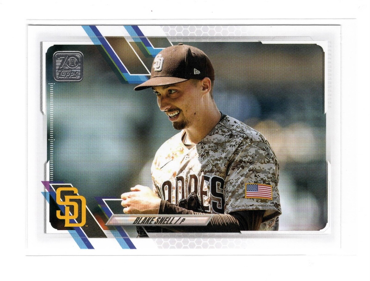 Blake Snell 2021 Topps Update US184 SSP Image Variation CY Young 