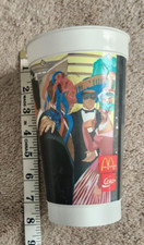 Batman Returns 1992 Mcdonald s Coke Promo Cup Michael Keaton Michelle Pfeiffer