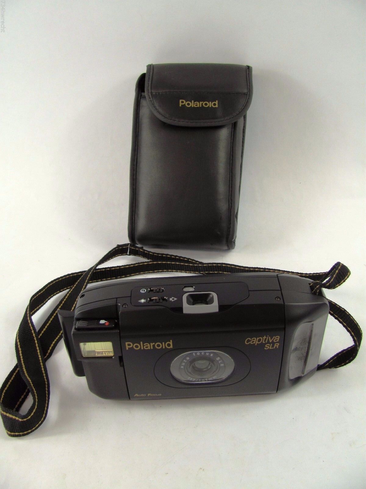 Vintage Polaroid Captiva SLR 95 Film Camera Purchase case Auto Focus Washington Mall with