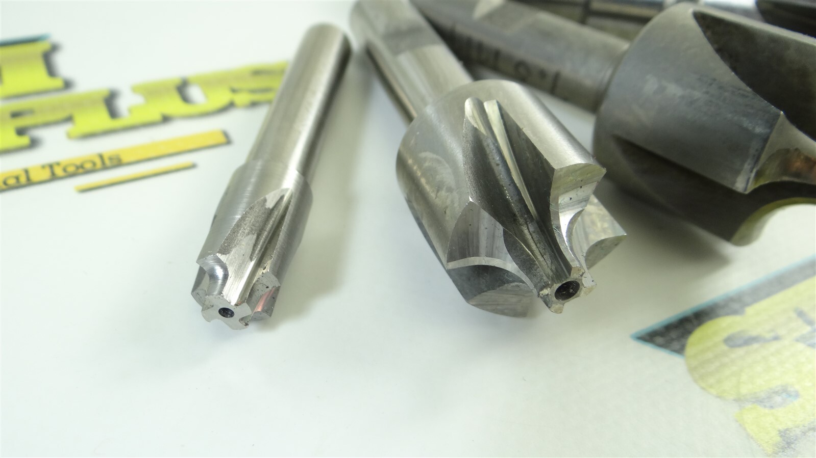 LOT OF 5 HSS CORNER ROUNDING END MILLS 1/16" 3/16" 5/16" 3/8" & 1/2